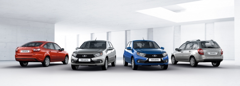 1 сентября 300 дилеров LADA в 160 городах России начинают продажи новой LADA Granta.