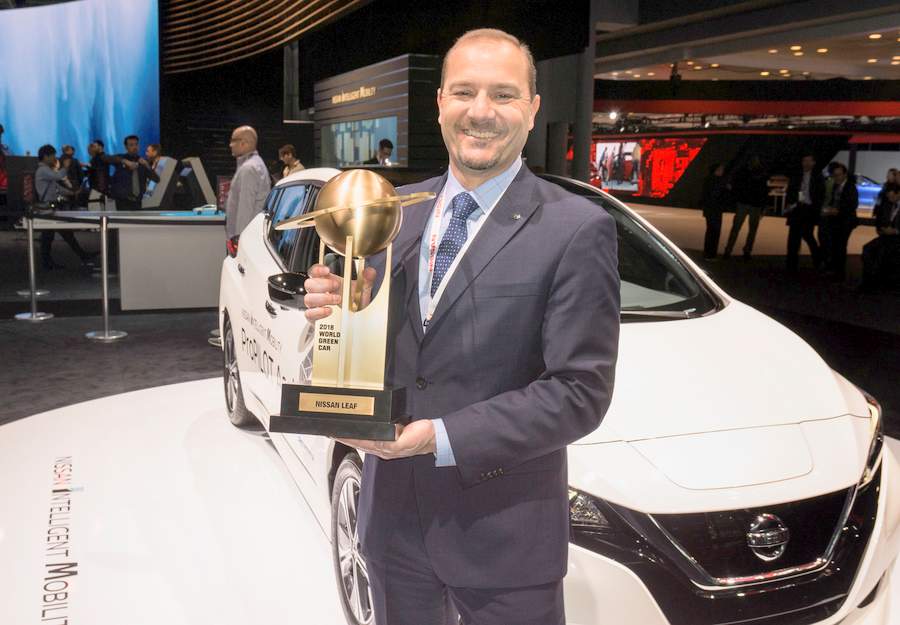 Nissan Leaf - самый экологичный автомобиль 2018 года